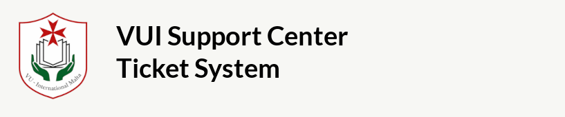 VU International Ticketsystem